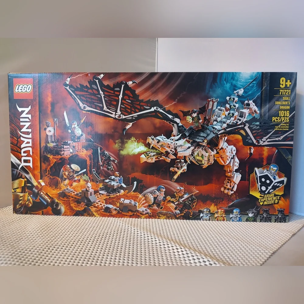 LEGO Ninjago 71721 Skull Sorcerer's Dragon NWT Building Toy Set